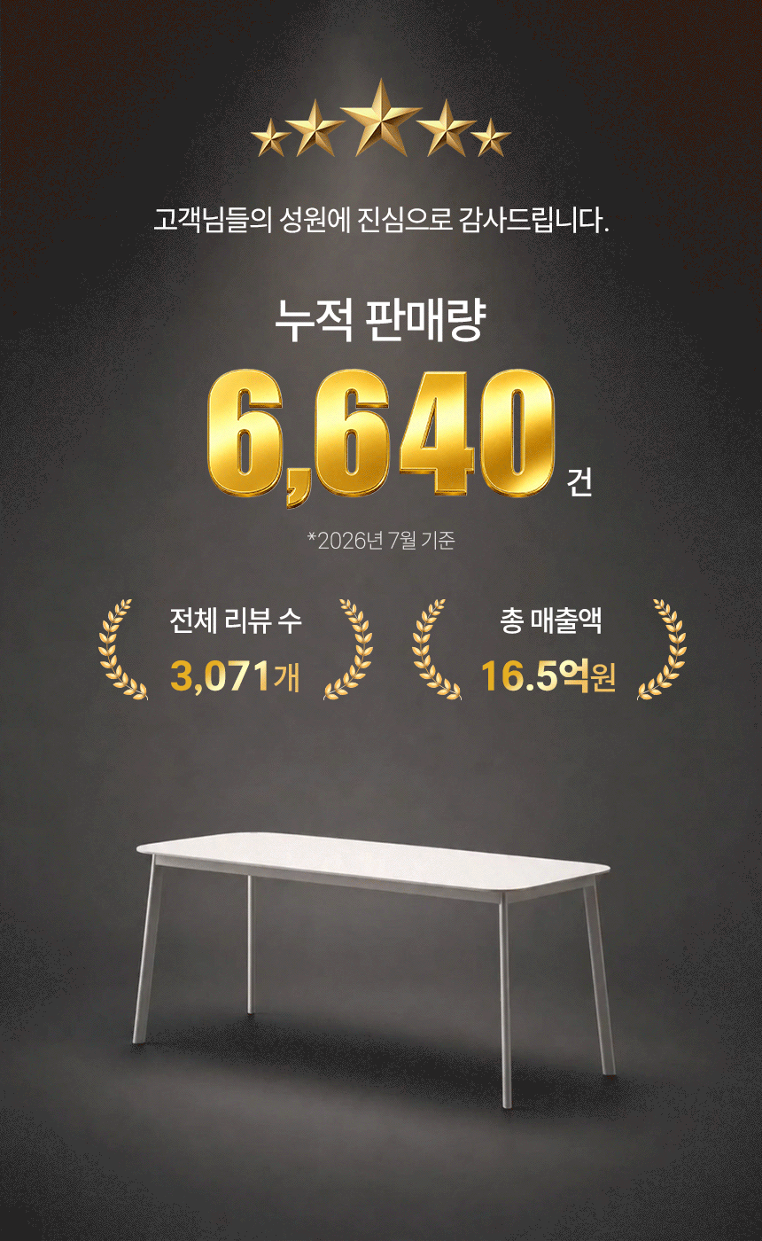 샬롯 4인용 6인용 테이블 포세린 세라믹 식탁세트 1200 1400 1800 상세 이미지 3